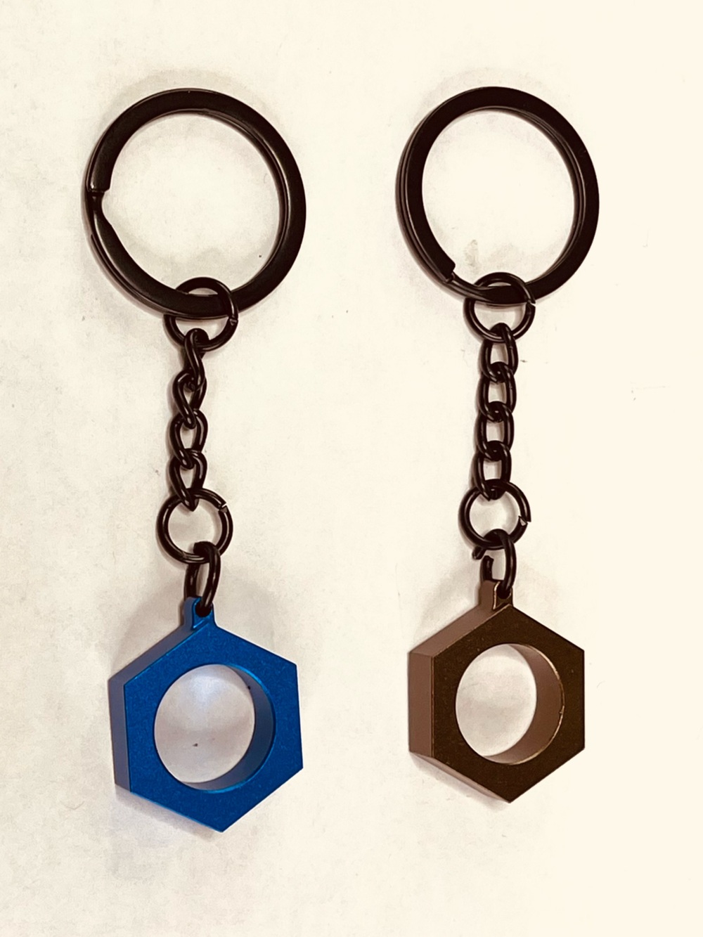 Obsessed Garage Keychain Key Ring Key Chain OG Logo Metal Set of 2